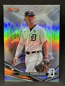 Spencer Torkelson 2022 Bowman’s Best #7 Refractor Rookie (RC) - Tigers - Picture 1 of 2