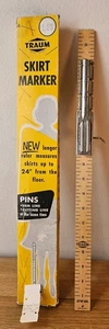 Vintage 50's 60's Traum Skirt Marker Seamstress Hem Sewing Tool With Box No Base - Picture 1 of 8