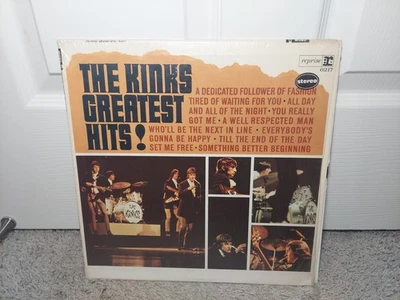 The Kinks Greatest Hits 1966 Vinyl Reprise 6217 Good Cond W/ Og Shrink Wrap - Image 1 of 4