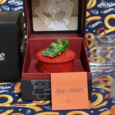 Hot Wheels SDCC San Diego Comic Con Simpsons The Homer 2014 Exclusive Rare - Image 1 of 4