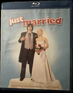 Just Married Bluray Brittany Murphy Ashton Kutcher Dark Comedy Romance Drama OOP - Picture 1 of 5