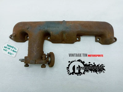 OEM Mopar 1968-69 C-Body Plymouth Dodge 440 RH Exhaust Manifold 2889876 Foto 1 de 4