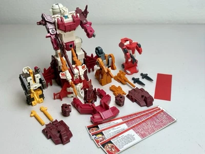 Computron 100% Complete Vintage 1987 G1 Transformers Hasbro Technobots - Image 1 of 4