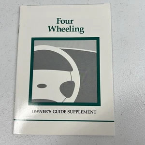 2000 Ford Four Wheeling Owner's Guide Supplement OEM F75J-19A285-AA - Bild 1 von 6