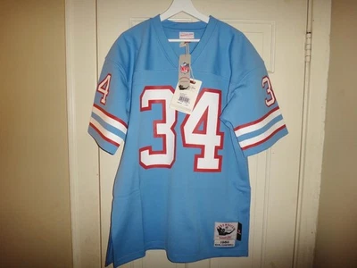 Men's Earl Campbell 1980 Mitchell & Ness Houston Oilers Authentic Jersey $300