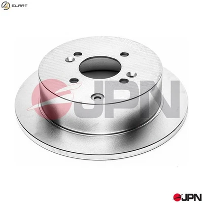 2x BRAKE DISC 40H0307-JPN FOR HYUNDAI ACCENT/II/III GETZ i20 KIA 1.1L 3cyl i20 I - Image 1 of 4