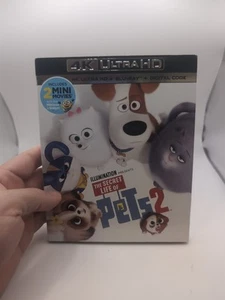 The Secret Life of Pets 2 4K Ultra HD Bluray/Bluray w/ Slipcover - Picture 1 of 5