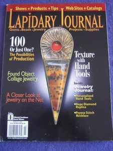 LAPIDARY JOURNAL - COLLAGE JEWELRY - March 2001 v 54 # 12 - Imagen 1 de 1
