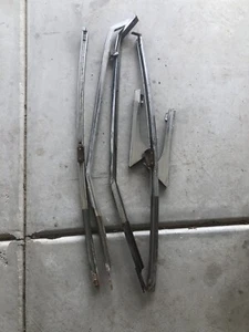 1967-68 Porsche Soft Window Targa Door Window Frames SWB 911/912 - Picture 1 of 3