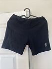 ON CLOUD RUNNING 2-IN-1 HYBRID SHORTS WITH INNER HALF TIGHT BLACK MENS SMALL