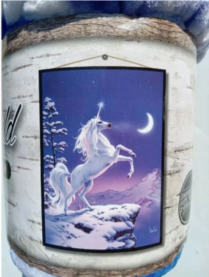 American Heritage Collection Everwild Unicórnio Pelúcia Lance, Tamanho 50" X 60" - Imagem 1 de 4