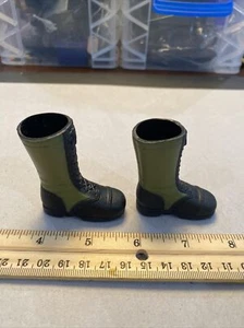 GI JOE BOOTS SHOES FOOTWEAR 12" ACTION FIGURE ACCESSORY 1/6 SCALE 1:6 21st - Picture 1 of 11
