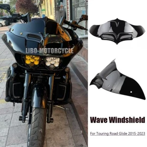 Carenado de parabrisas Black Wave 2015-2023 para Harley Touring Road Glide - Imagen 1 de 14