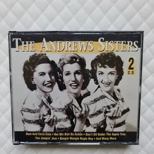 THE ANDREWS SISTERS -GOLDIES ON 2 CDS: Rum & Coca Cola; The Jumpin' Jive & MORE! - Picture 1 of 4