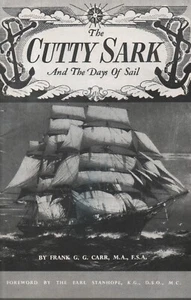 1950s "Cutty Sark and the Day of Sail" Booklet, Frank Carr, Earl Stanhope - Picture 1 of 2