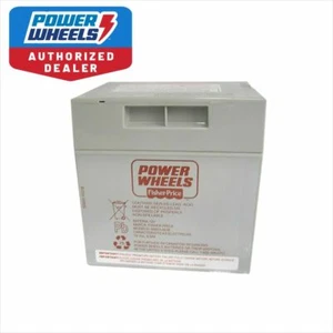 Power Wheels W6205 Fisher Price Barbie Escalade 12 Volt Gray Battery Genuine - Picture 1 of 6