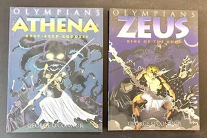 Olympioniken - ZEUS und ATHENA - Graphic Novels - 2 Buch SET - Neu - Bild 1 von 2