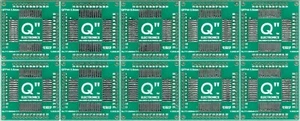 QFP44, LQFP44, TQFP44 0.80mm(0.032") to 4xIDC1x11 (1.27mm p.ras.) - 10 PCS. [US] - Picture 1 of 1
