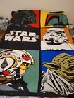 Star Wars Twin color block blanket LN  bold colors.