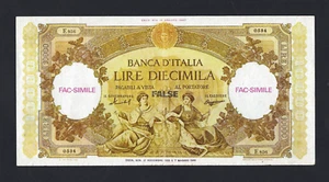 10000 LIRE REGINE DEI MARI BIGLIETTO PUBBLICITARIO VOLANTINO EDILIZIO TORINO - Foto 1 di 2