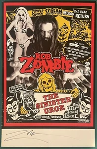 Rob Zombie signiertes signiertes 11x17 Poster - Bild 1 von 1