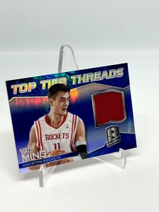 2014 2015 Panini Spectra Basketball Yao Ming Game Worn China Rockets 15/25 TT-YM - Picture 1 of 10