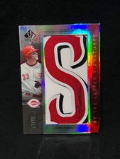 JOSH HAMILTON 2007 SP AUTHENTIC BY THE LETTER "S" PATCH AUTO # 57/75