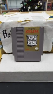 THE LEGEND OF ZELDA NINTENDO NES VIDEO GAME NO BOX OR MANUAL AUTHENTIC GRAY - Picture 1 of 7