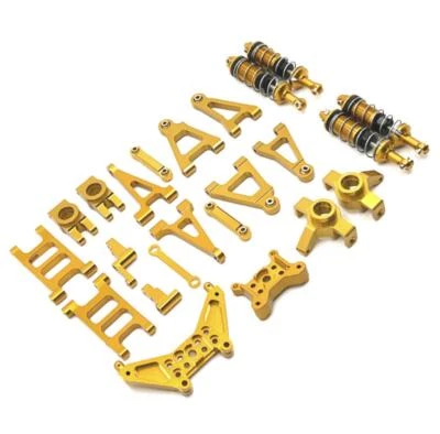 For MJX 1/14 14301 14302 14303 Alloy suspension arm /steering/Shock absorber Kit - Image 1 of 4