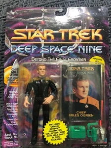 Star Trek Deep Space Nine Chief Miles O'Brien Actionfigur Playmates 1993 - Bild 1 von 2