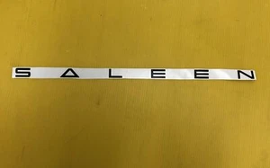 Black SALEEN sticker side door decal for Ford Mustang GT S281's - Picture 1 of 1