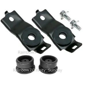 Genuine HONDA 2x Bracket Support Radiator DC2 74171-sk7-000 2x Bolt 2xCushion - Picture 1 of 2
