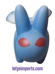 Kidrobot LORE OF THE LABBIT Mini Series BLUE MOTHMAN Mini Figure Frank Kozik - Picture 1 of 3