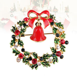  Brooches for Women Christmas Novelty Garland European American