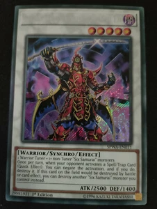Legendary Six Samurai - Shi En - SPWA-EN011 - Secret Rare - Near Mint - Yugioh - Picture 1 of 1
