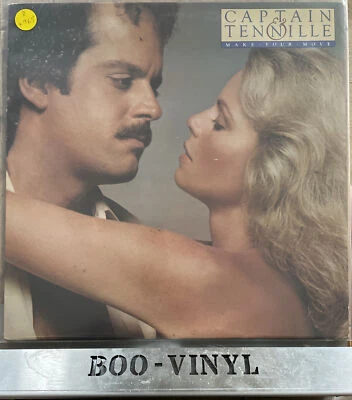 CAPTAIN & TENNILLE - MAKE YOUR MOVE - VINYL 12" LP -Casablanca CAL 2060 EX / VG+ - Image 1 of 4