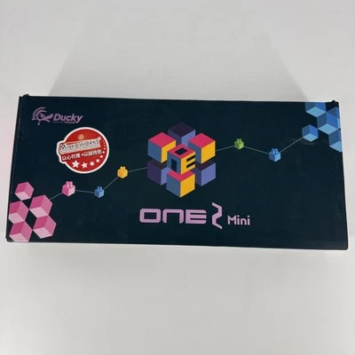READ Ducky One 2 Mini RGB Mechanical Keyboard Cherry Red fast typing - Image 1 of 4