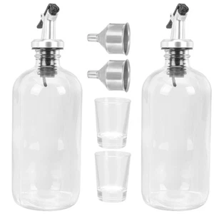 Juego dispensador de enjuague bucal taza de vidrio reutilizable baño enjuague calentamiento - Imagen 1 de 12