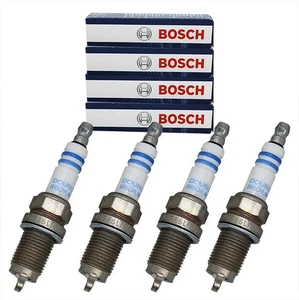 4 x Genuine Bosch 0242240675 Double Iridium Spark Plugs Fits Honda Civic MK8 - Picture 1 of 2