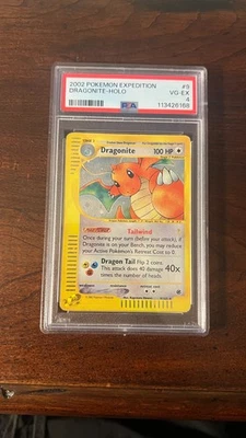 Dragonite 9/165 Holo – Expedition e-Series – NM-LP – WOTC – Rare PSA4 - Image 1 of 2