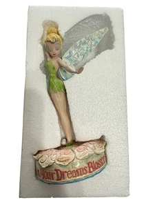 Jim Shore Disney Tinkerbell Figurine "Let Your Dreams Blossom" 7”T - Picture 1 of 13