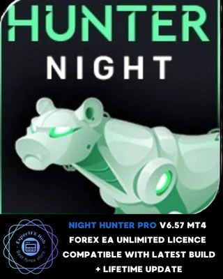 Night Hunter Pro MT4 Metatrader Forex Robot EA with lifetime update v6.57 latest - Image 1 of 4