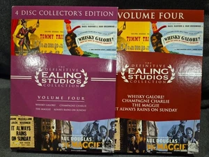 THE EALING COMEDY COLLECTION DVD VOLUNE FOUR BRITISH 4-DISC SET WHISKY GALORE! - Photo 1/3