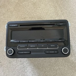 VW Golf Convertible Mk6 11-15 Stereo Radio CD Player No Code 1K0035186AN - Picture 1 of 6