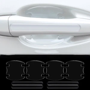 8PCS/SET Invisible Car Door Handle Bowl Anti-Scratch Protector Sticker Universal - Bild 1 von 9