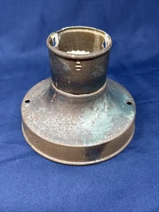 Lámpara de techo vintage de tres cadenas montaje empotrado de los años 30 - 40 - Imagen 1 de 11