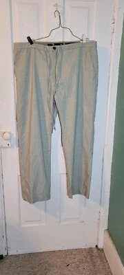  ¡Nuevo! Pantalones J. Ferrar para hombre (44-46) XXL mezcla de poliéster oliva  Foto 1 de 4