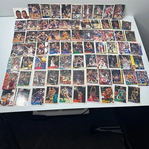 NBA Collector Cards Bulk Lot x 75 Fleer Topps Futera Upper Deck - Foto 1 di 13