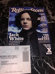 Rolling Stone Magazine JUNE 2014 JACK WHITE and THE LAST BEE GEE BARRY GIBB - Bild 1 von 12