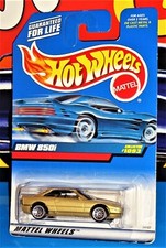 Hot Wheels 1999 Mainline #1093 BMW 850i Gold w/ WSPs